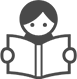 本を読む人のアイコン